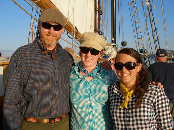 The dapper crew of the Lewis R. French